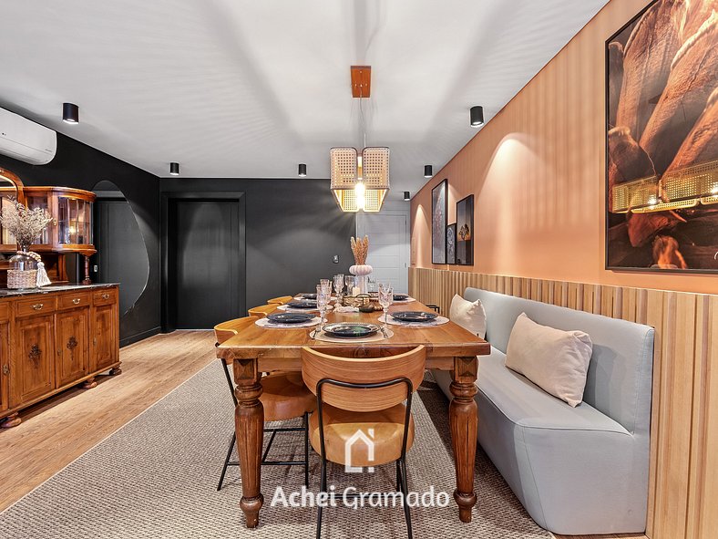 Apartamento Eddies Haus 3 dorm by Achei Gramado