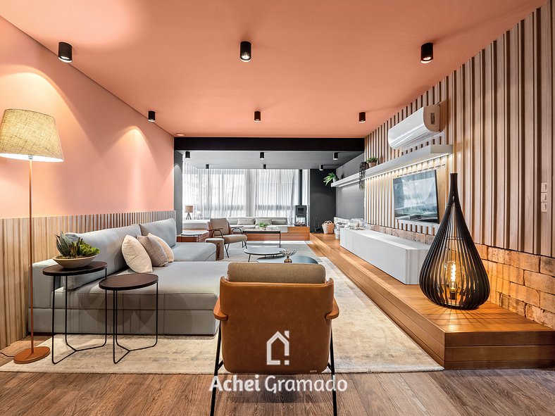 Apartamento Eddies Haus 3 dorm by Achei Gramado