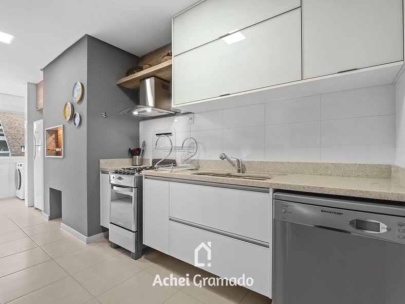 Apartamento Eddies Haus 3 dorm by Achei Gramado