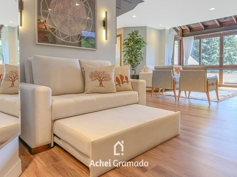 Apartamento Grunerberg 3 Suítes by Achei Gramado