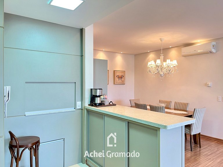 Apartamento Residenziale Fascino 2 Suítes by Achei Gramado