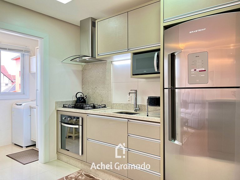 Apartamento Residenziale Fascino 2 Suítes by Achei Gramado