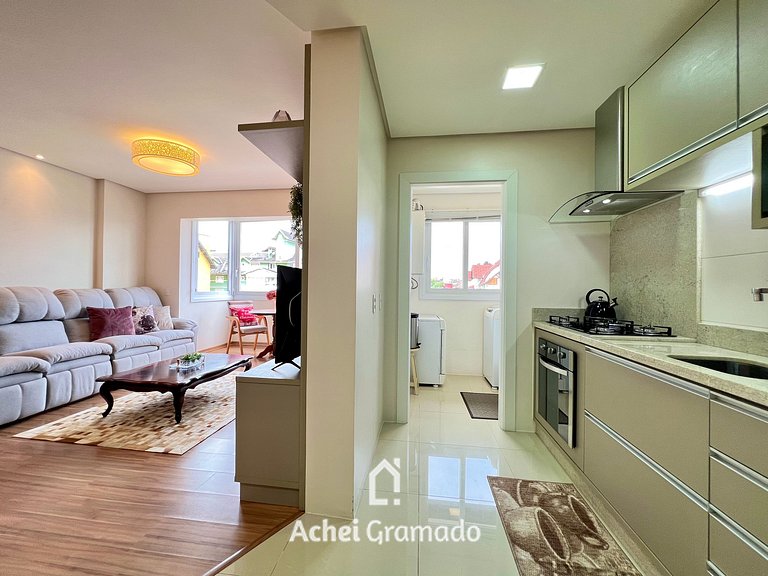 Apartamento Residenziale Fascino 2 Suítes by Achei Gramado