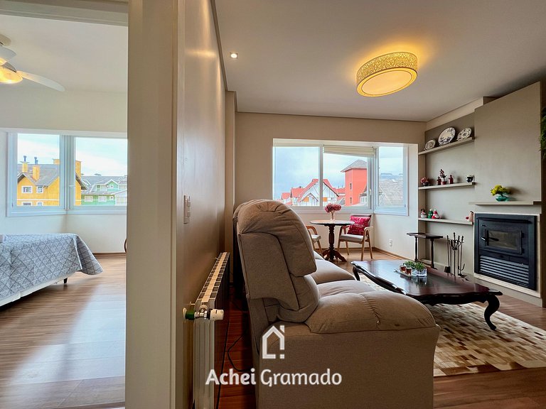 Apartamento Residenziale Fascino 2 Suítes by Achei Gramado