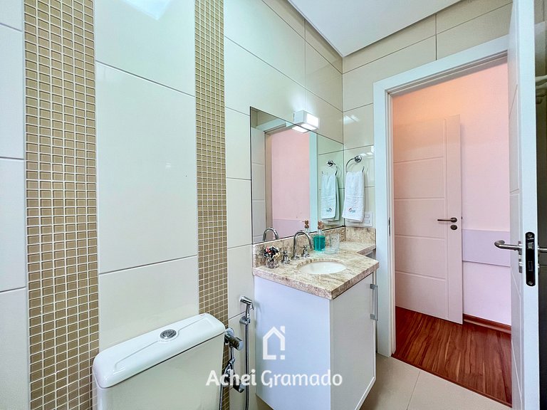 Apartamento Residenziale Fascino 2 Suítes by Achei Gramado