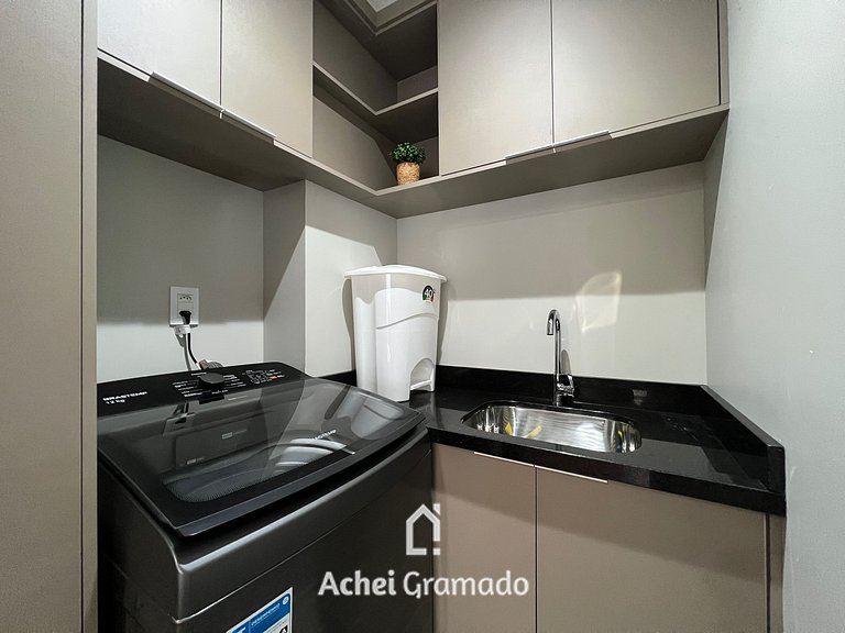 Lindo Apartamento Aire 3 Suítes by Achei Gramado