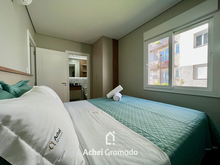 Lindo Apartamento Aire 3 Suítes by Achei Gramado